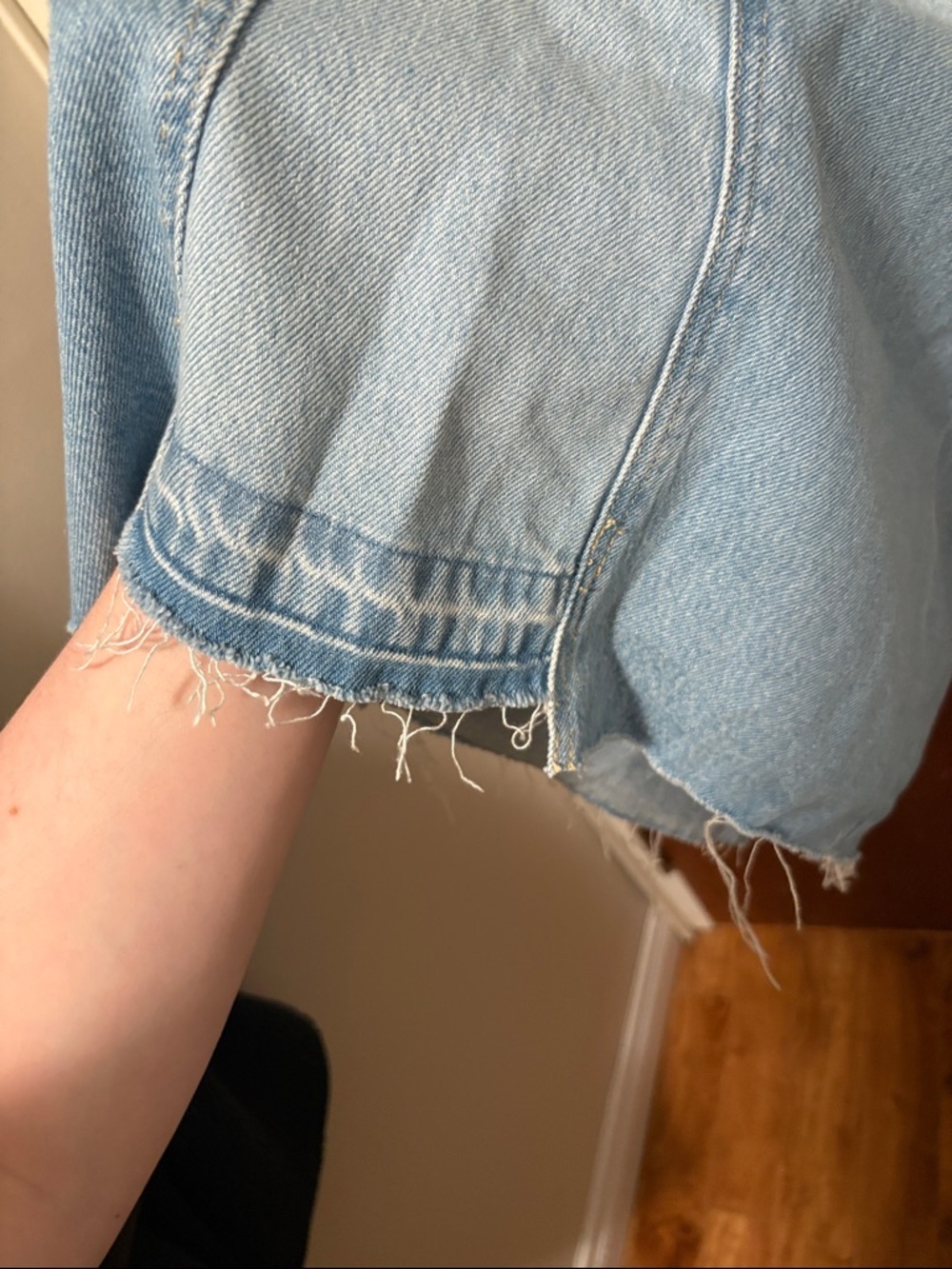 NWT Old Navy Mid-Rise Jean Maxi Skirt - Picture 6 of 11
